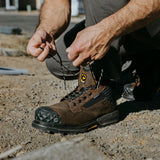 Pallet Jack 6" Composite Toe Waterproof Work Boot – Brown