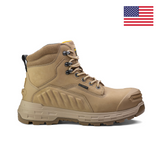 Wildwood 6” Waterproof Composite Toe Boot - Stone - Made in USA