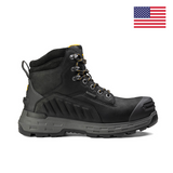 Wildwood 6” Waterproof Composite Toe Black Boot - Made in USA