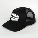 Hat with 3D Logo Black/Black