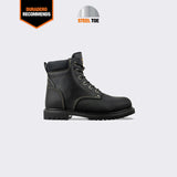 Oil Rigger 6” Steel Toe Men’s Work Boot - Black