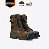 Scorpion 9” Comp Toe Men’s Waterproof Work Boot - Brown