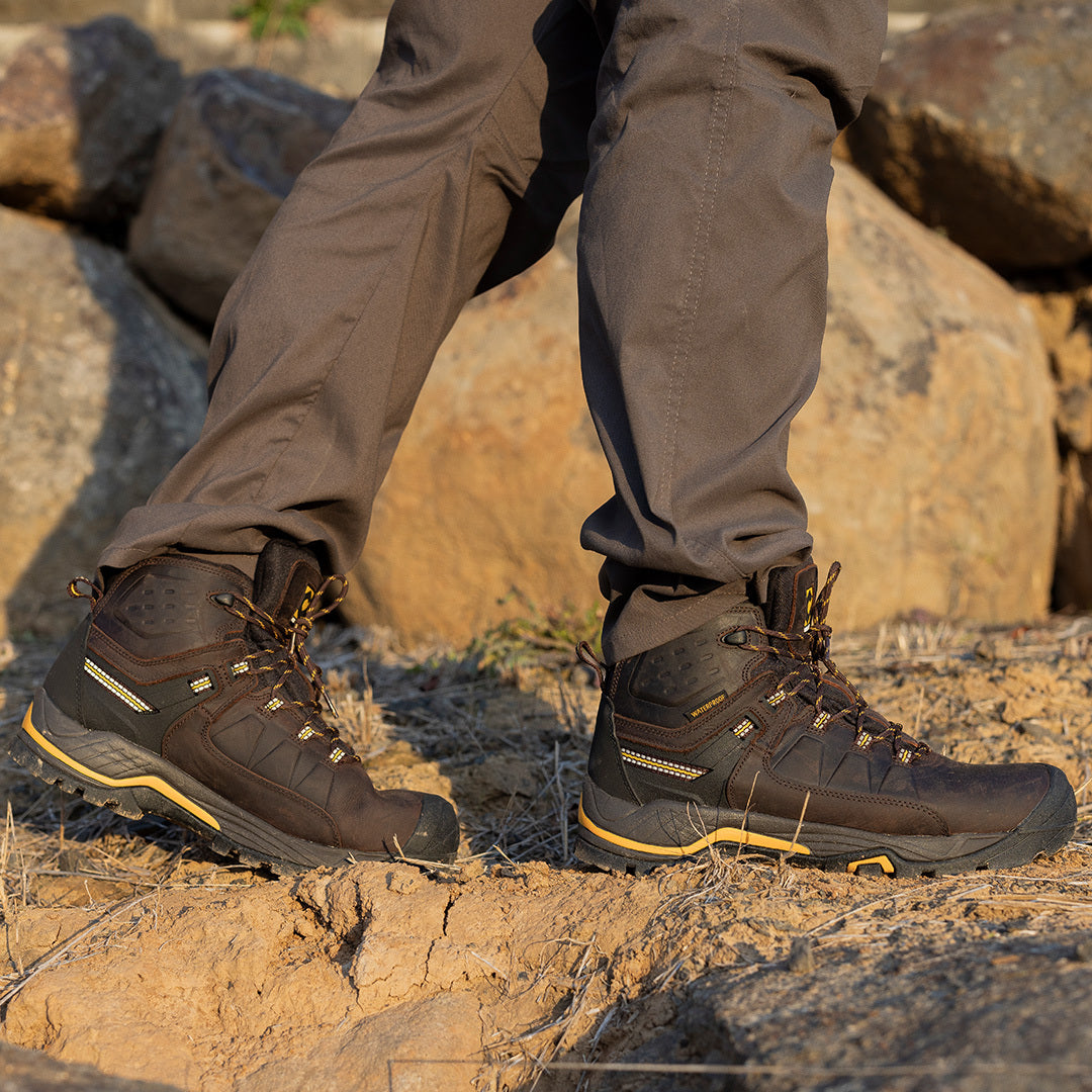 Appalachia 6" Soft Toe Men’s Waterproof Hiker Boot - Brown