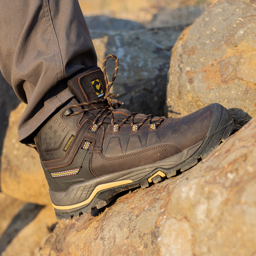 Appalachia 6" Soft Toe Men’s Waterproof Hiker Boot - Brown