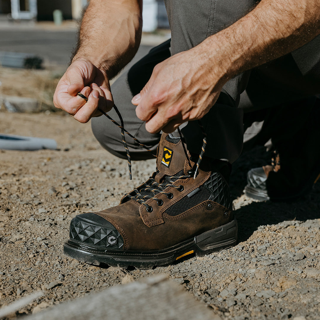 Pallet Jack 6" Composite Toe Waterproof Work Boot – Brown