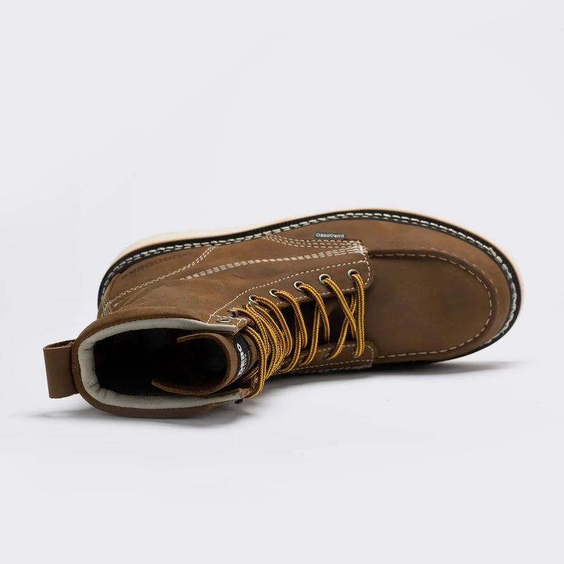 8 Inch Moc Toe Boot
