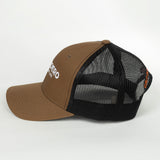 Embroidered Duradero Logo Brown W Black Snapback Hat