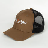 Embroidered Duradero Logo Brown W Black Snapback Hat