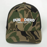 Embroidered Duradero Logo Black Camo Snapback Hat