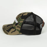 Embroidered Duradero Logo Black Camo Snapback Hat