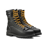 Logger 8” Men’s Waterproof Work Boot for Men - Black